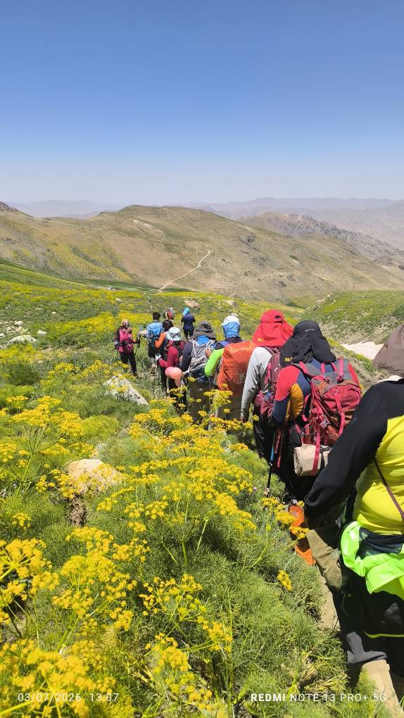 کلاس کارآموزی کوهپیمایی آقایان 